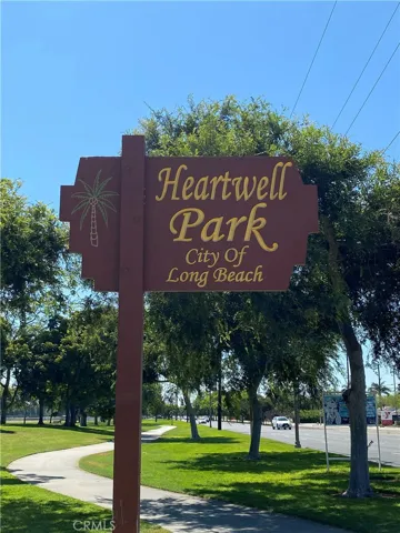 Beautiful Heartwell Park just a few blocks North