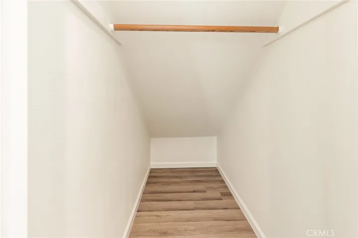 Large storage area under stairwell