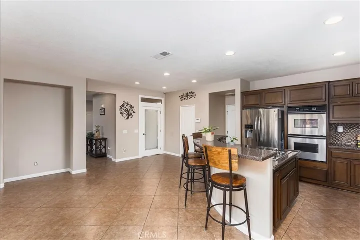 Kitchen view from Family Room