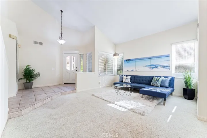 View from formal dining room