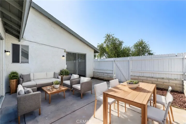 Backyard Virtually Staged