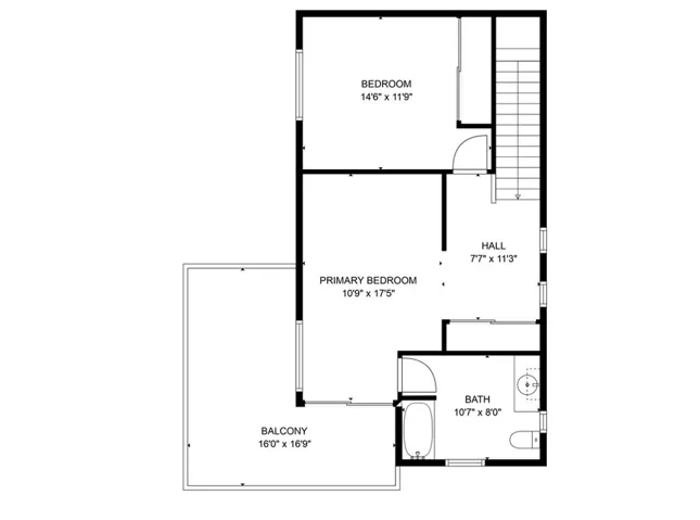 Approximate representation of 2nd Floor