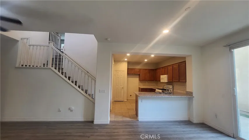 Granite countertops with bar sitting