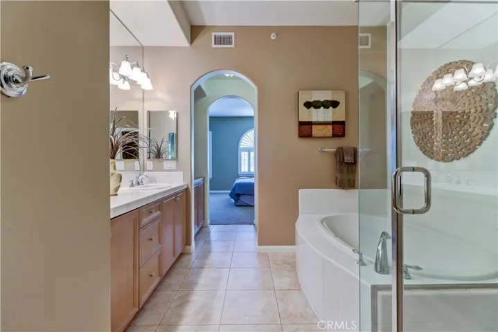 Master Bath looking towards the bedroom
