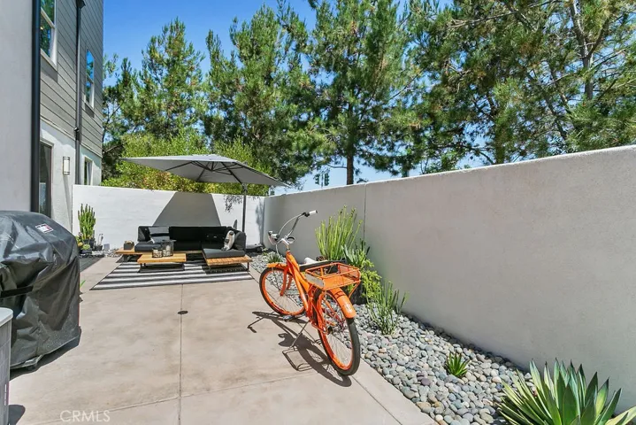 Low maintenance yard has been landscaped with drainage & succulents