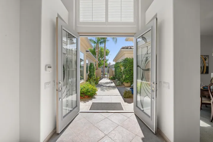 Large Transom Window with Shutters
