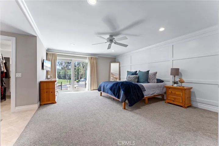 Primary Bedroom Suite with walk-in closet
