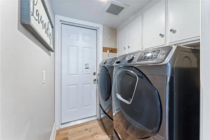 Laundry area downstairs