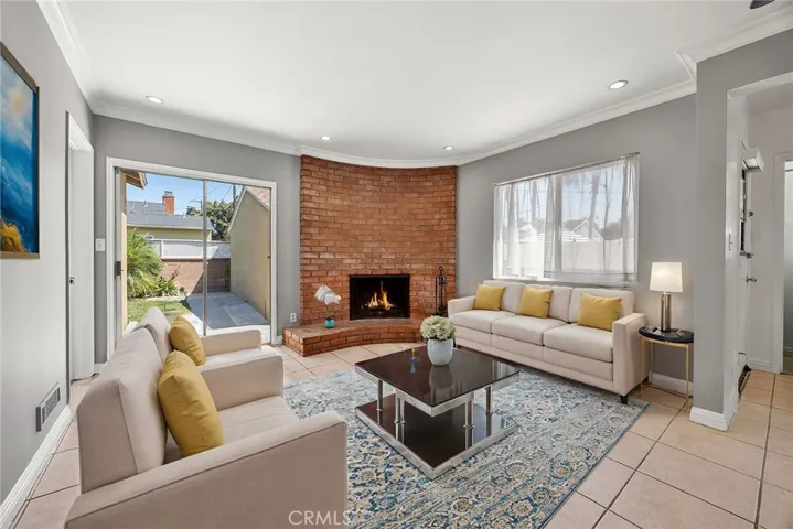 Virtually Staged Family Room