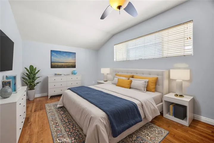 Virtually Staged First Bedroom