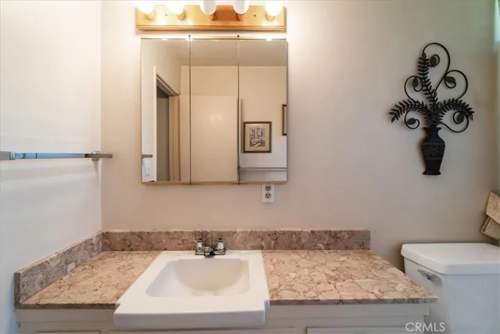 Hallway Bathroom.