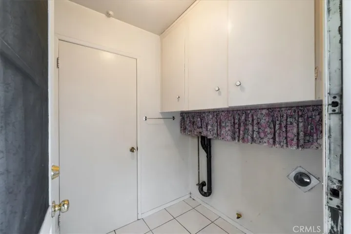 Inside laundry Room.