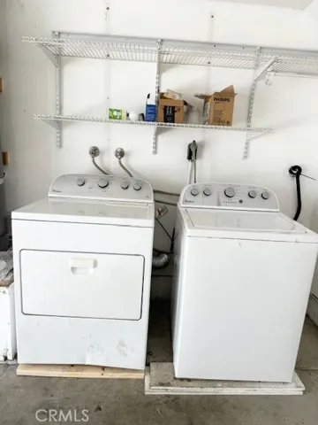 Laundry Area with Washer & Dryer Included!