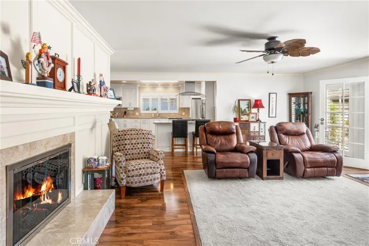 Fireplace in Great Room