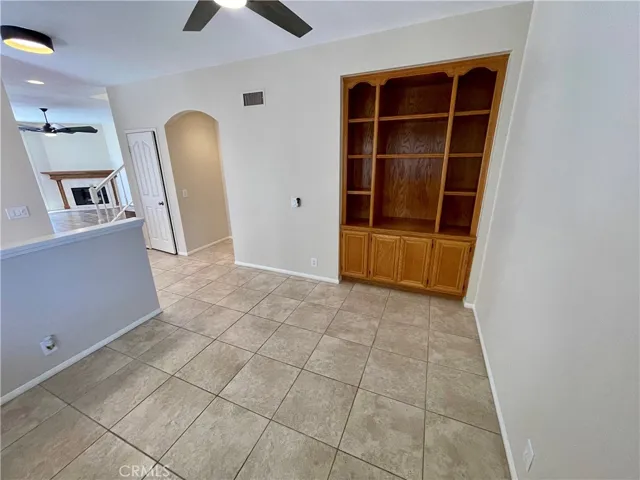 This flexible area can be used as a den, a living room, office, homework area, etc.