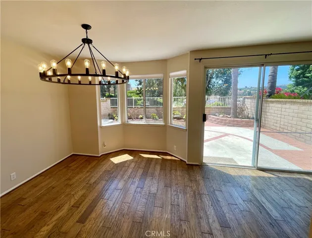 The dining room. Plenty of windows and natural light everywhere!