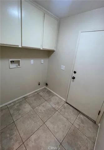 The laundry room.