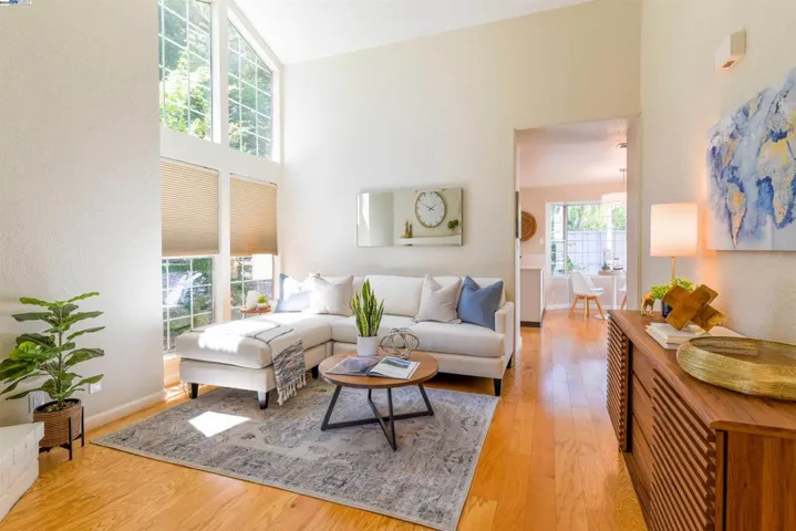 Living room to kitchen