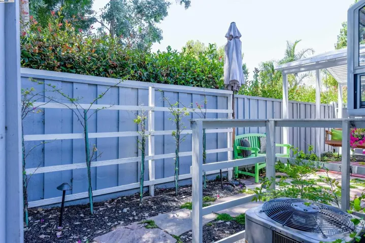 Rear patio