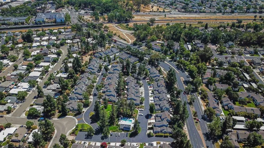 Overhead view