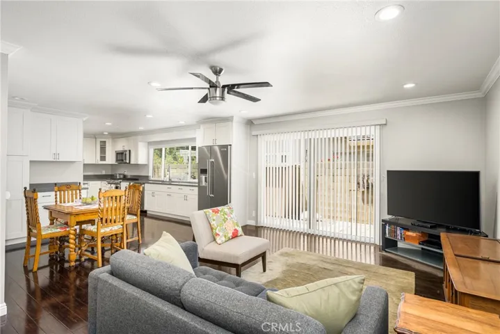 Comfy Family Room off Kitchen