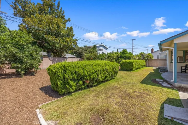 This yard is huge!