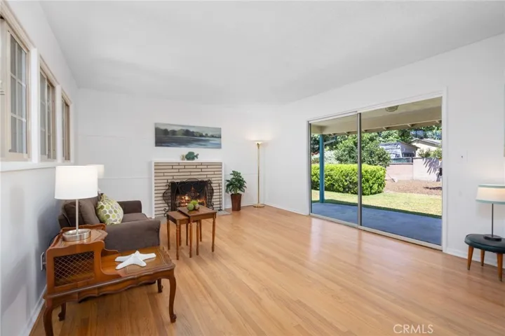 Plus a cozy fireplace with a gas starter.