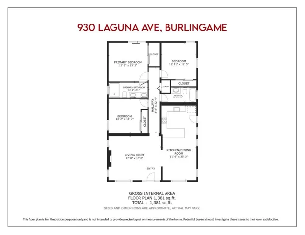 930 Laguna Avenue, Burlingame, California 94010