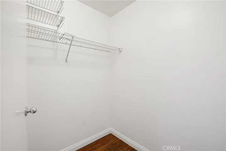 Walk-in Closet in Master Bedroom