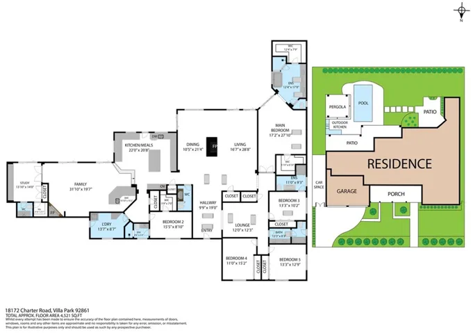 18172 Charter Road, Villa Park, California 92861