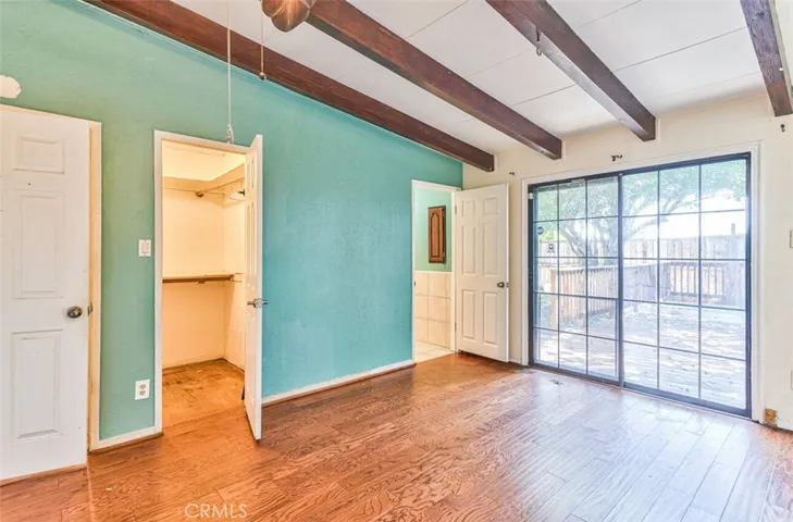 Primary Bedroom with views to the closet and ensuite bathroom
