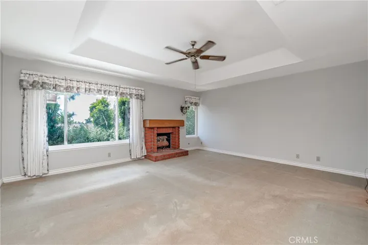 Primary Bdrm with Fireplace