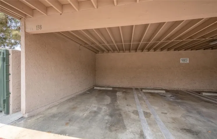 1 one car garage #161 and one carport #138