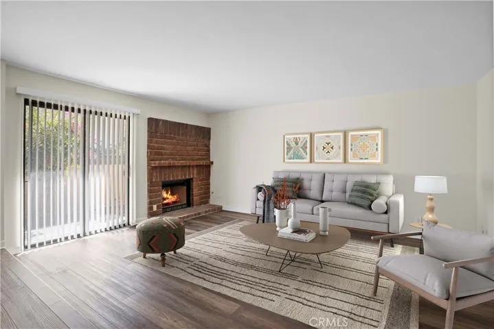 Living Room, Virtually staged