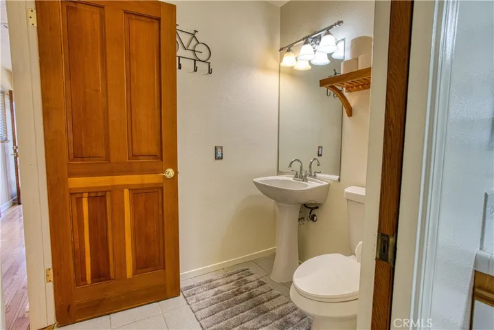 Master suite privacy room for toilet.
