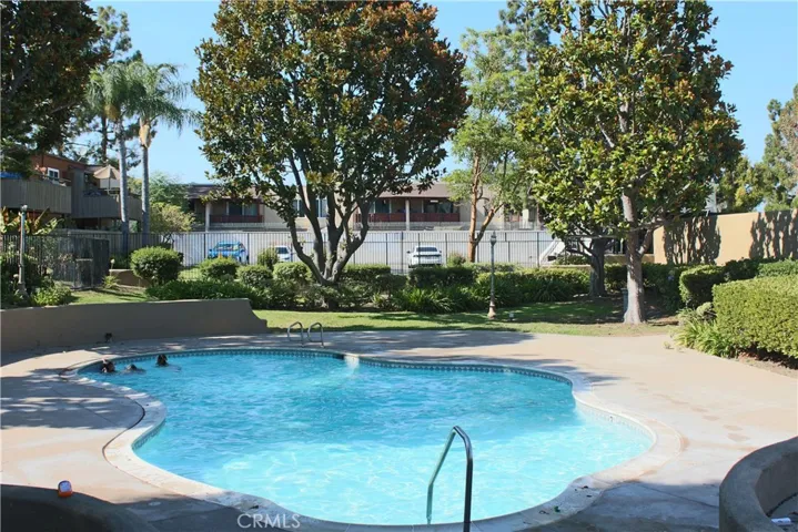 Pool at back of the complex