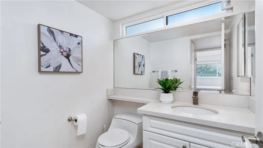 Downstairs 1/2 bath, recently upgraded.