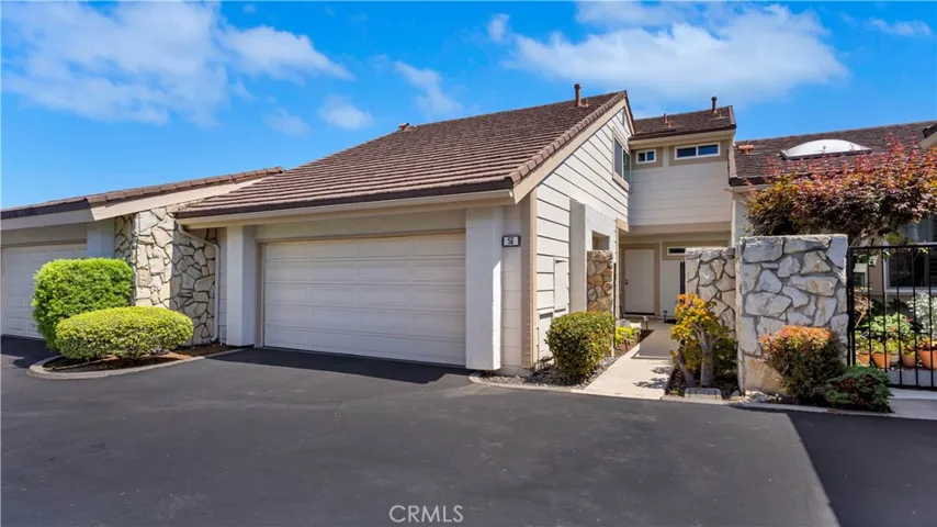 2 car garage with epoxy floors.