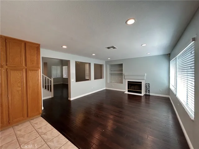 Family Room open to kitchen