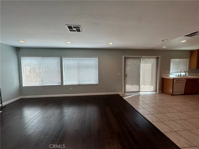 Family Room open to kitchen