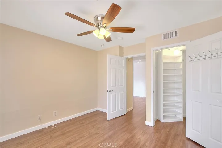 2nd bedroom with walk-in closet