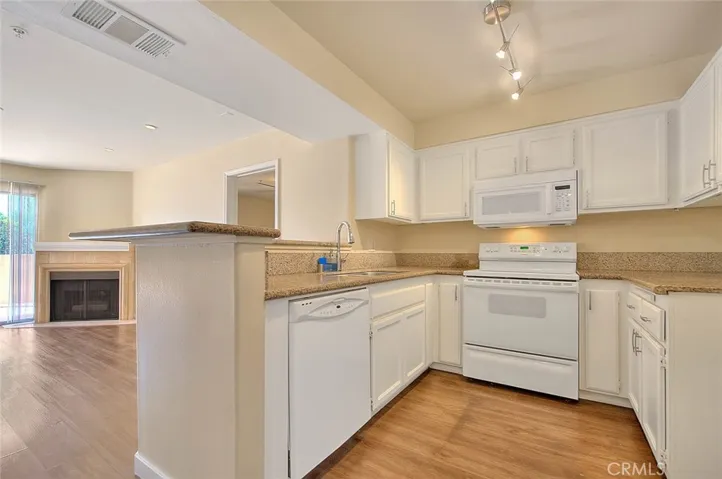 Kitchen from entryway