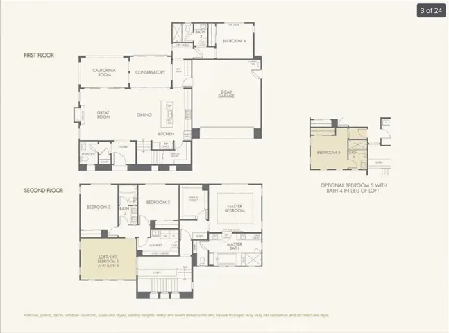 Floor Plan (Home is reverse plan)