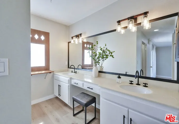 Master Bath with Makeup Area and Dual Sinks