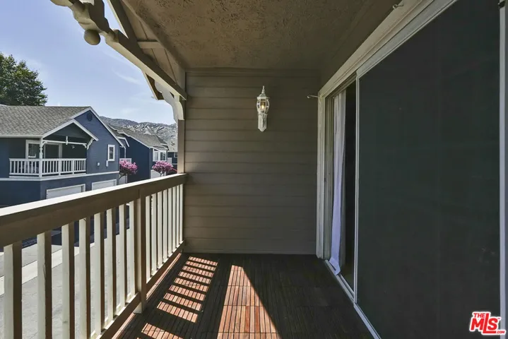 Balcony off Master