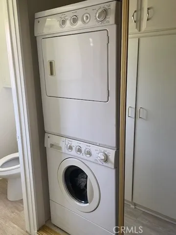 Washer Dryer in Primary Bath Area