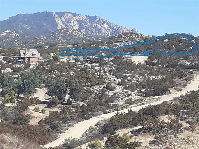 Viewf area of lot
