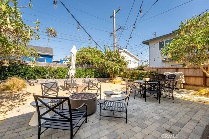 Patio in back