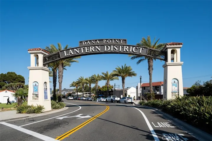 View of downtown Dana Point