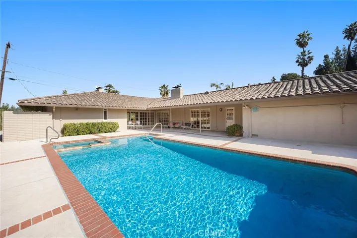 This sparkling pool was made for Southern California living! Your own private outdoor playground. Indeed, this property is a piece of paradise.